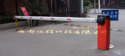遥控道闸1电动道闸1挡车器1红色椭圆杆