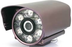 80米元距离室外防水型红外摄像机