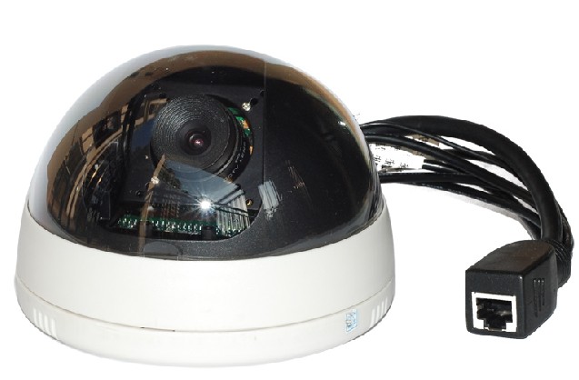  高清网络半球摄像机