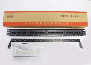 供应安普诚信超五类24口配线架(图)