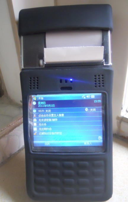 带打印带ID识别移动POS PDA终端