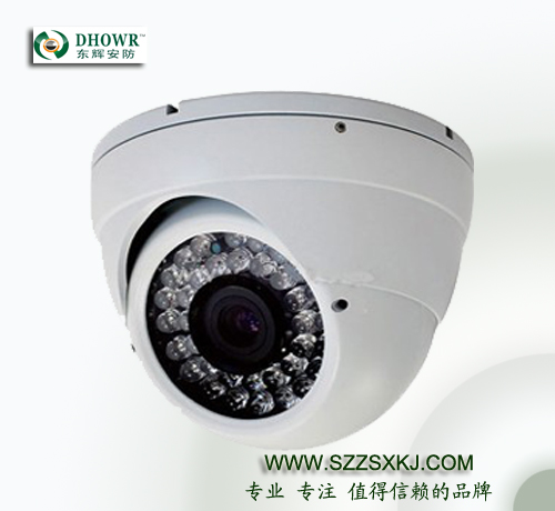 48灯红外金属半球摄像机