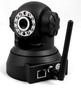 无线wifi网络云台红外半球