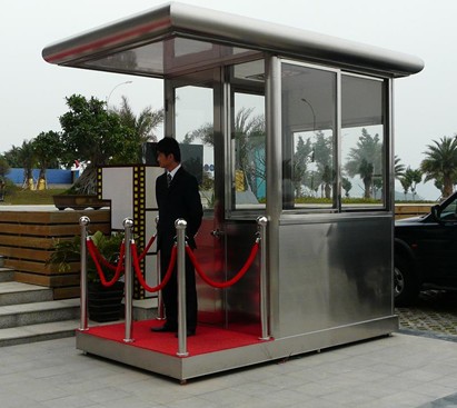 莆田保安岗亭不锈钢岗亭