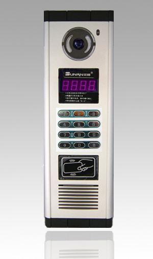 福建福州黑白可视楼宇对讲门口主机