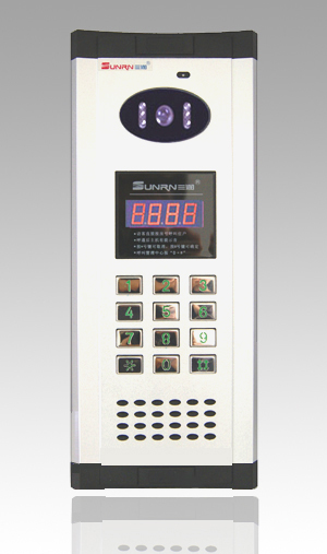 北京彩色可视联网楼宇对讲主机