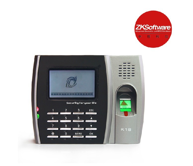 中控K18个性型指纹考勤机