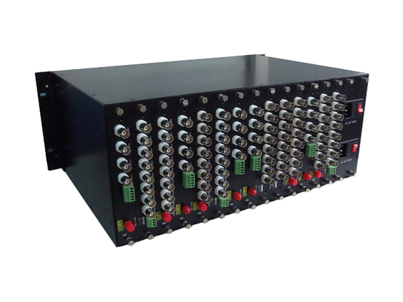 4U集中管理机架式插卡式光端机