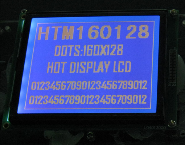 图型点阵LCM160128C液晶模块