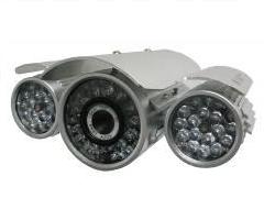 安防监控红外防水飞机形摄像机