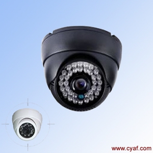 江门监控系统安装，闭路监控，30米日夜两用红外半球摄像机