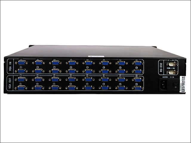 VGA矩阵,用于传输高解析度的电脑信号,分配或切换