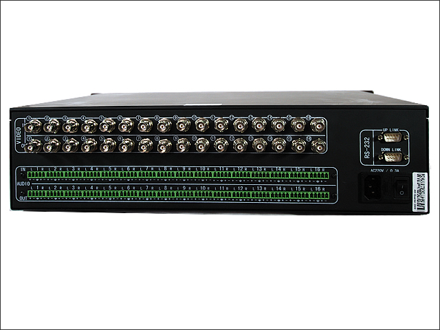 AV矩阵切换,可以切换/分配多种高解晰度的视频信号,