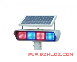 双面红蓝爆闪警示灯