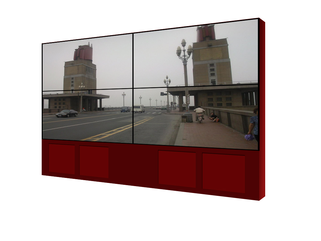 奔硕液晶监视器，大屏幕拼接