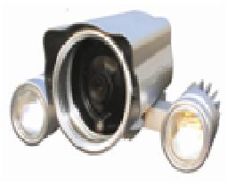 穗威双阵列式红外灯式防水摄像机