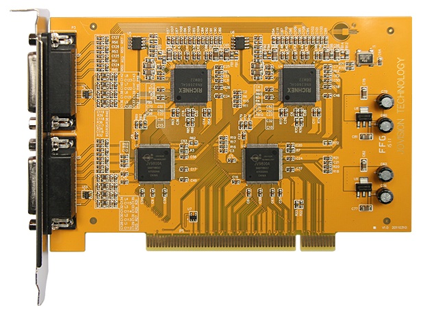 西安中维世纪监控采集卡|JVS-C790Q|四路视频监控卡