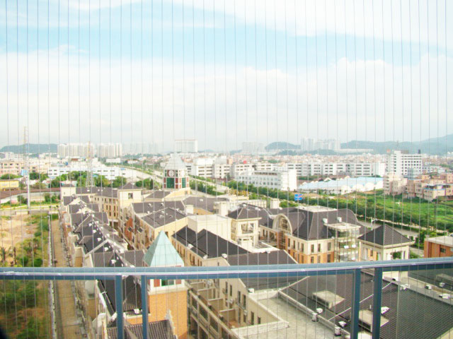 生产!百灵隐形防护网材料