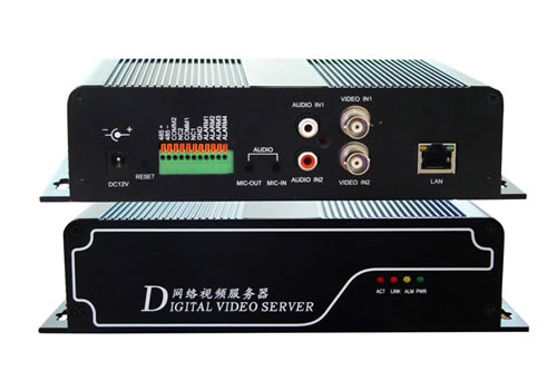 D1视频服务器，2路网络视频编码器