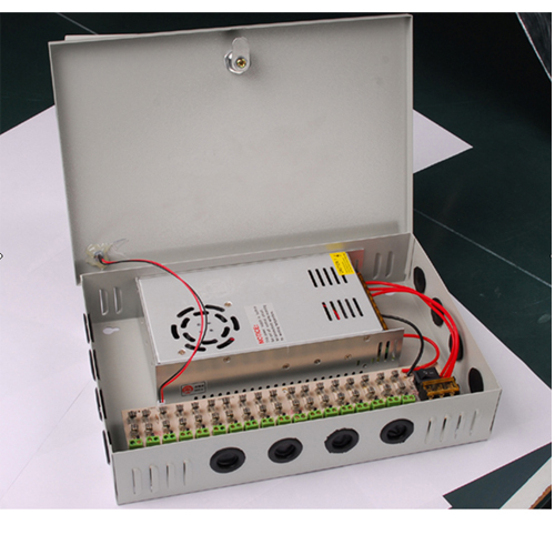 监控电源 12V30A18路 集中供电源箱 开关电源