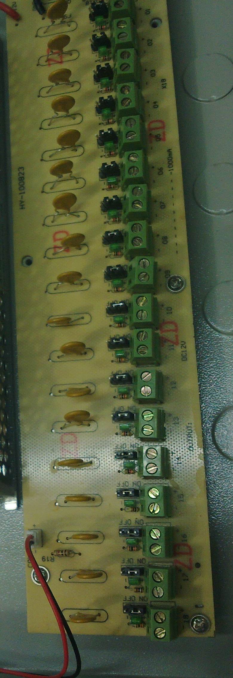 开关电源工程电源30A18路 自动恢复 DC-12V30A18路自动