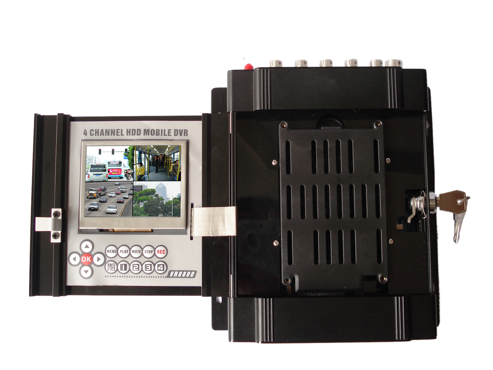 厂家特供远程监控定位追踪车载监控录像机