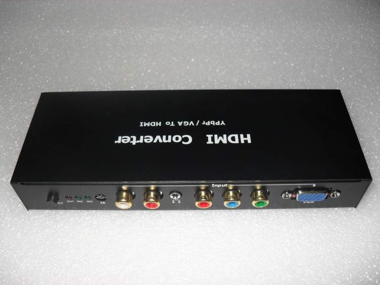 高清转标清,VGA.色差转hdmi 转换器,VGA+ypbpr to hdmi-ASK郭超