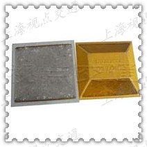 双面反光塑料道钉，10*10*2cm，方形