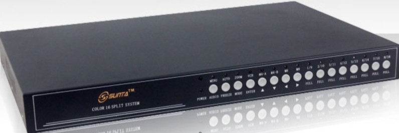 16画面全实时画面分割器