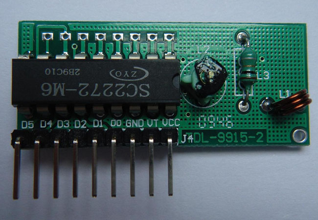 超再生无线解码接收模块RC-RJ06