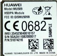 华为3G模块 WCDMA 模块 MU509