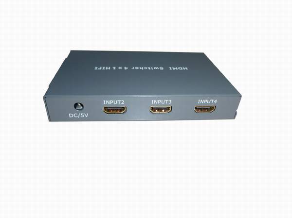 HDMI切换器4切1，四进一出（HIFI）