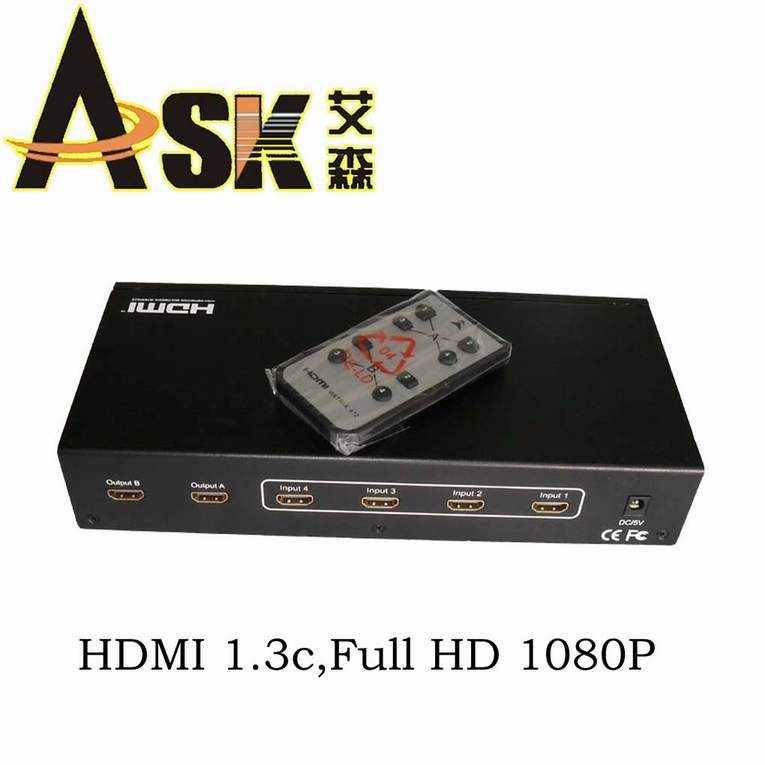 HDMI工程矩阵4乘2