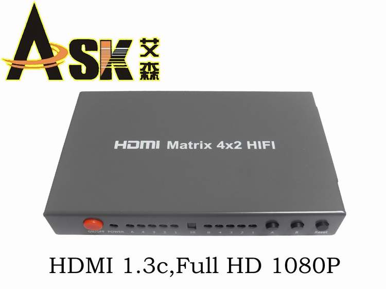 HDMI矩阵四乘二（HIFI）
