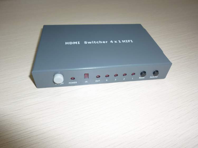 切换器HIFI4*1 四切一