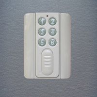 超薄型六键无线遥控器