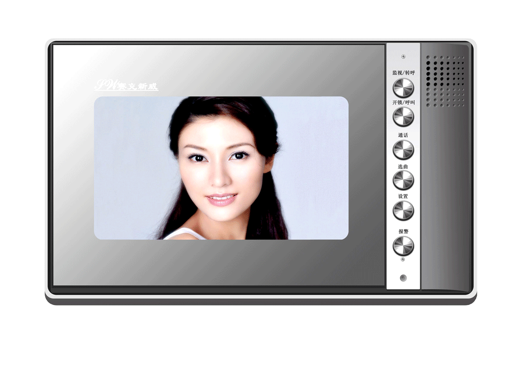 济南赛克新威 17型镜面 彩色室内分机