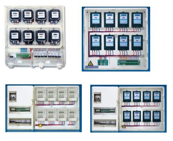 单相透明电表箱 插卡式PCt透明电表箱