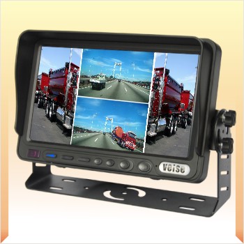 公交车四画面车载监视器，倒车影像，车载显示器