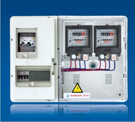 新式PC电表箱 单相透明PC电表箱