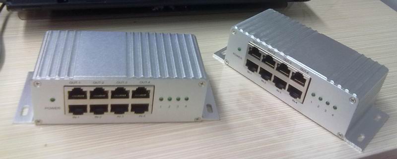 POE4路MINI 中跨设备