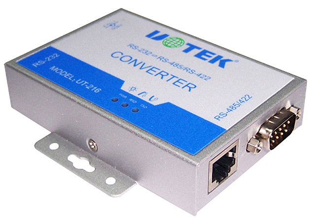 外挂式串口到RS-485/RJ-45转换器