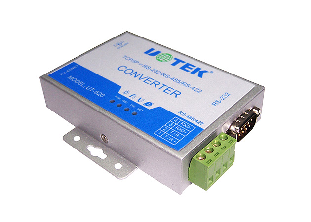 TCP/IP到RS-232/422/485转换器