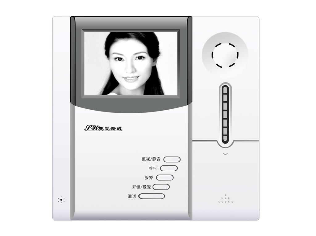 19T型  免提黑白可视室内机