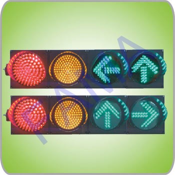 Ф200型红黄满屏与箭头组合