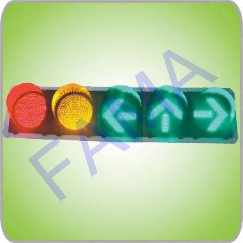 400型机动满屏箭头五灯组合