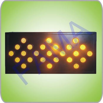 25灯车载导向牌