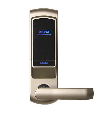 北京安威士L2000智能双向指纹锁