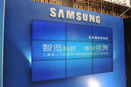 三星超窄边液晶拼接UD55A