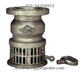 JIS-10K拉柄式底阀 东光拉柄是底阀